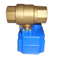 low current NPT DC5V DC12V motorized ball valve 2way/3way DN15 DN20 DN25 for water treatment